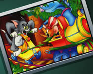 Tom s Jerry - Sort my tiles Tom and Jerry ride