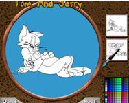 Tom and Jerry coloring Tom s Jerry HTML5 jtk