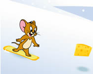 Jerry snowboarding Tom és Jerry játékok