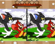 Tom and Jerry spot the difference
